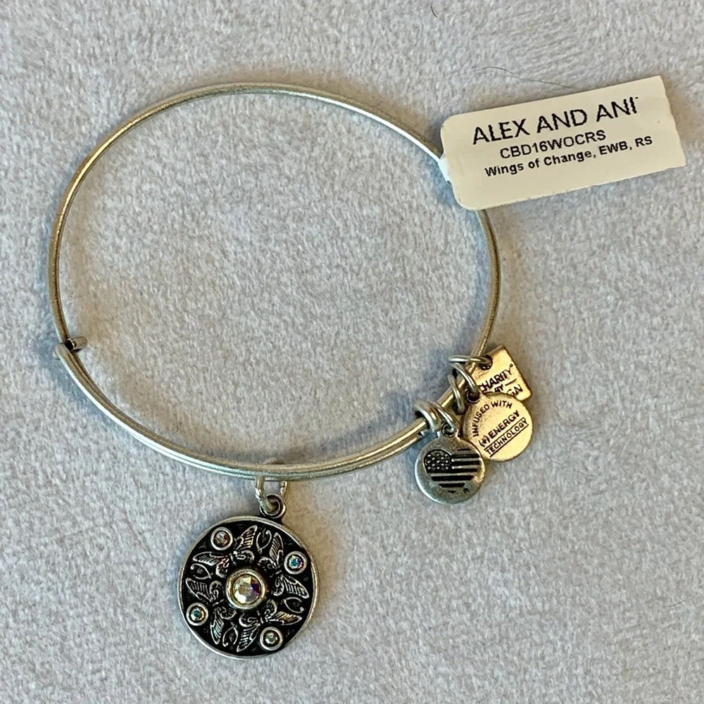 2 Alex And Ani Bangle Bracelets NWT
